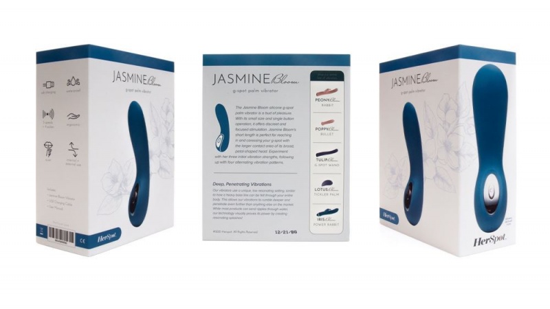 Fleshlight Jasmine Bloom G-spot Palm Vibrators | IRELAND DHLGV4217