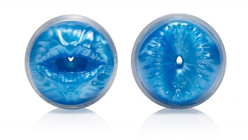 Fleshlight Quickshot Alien Butt/Mouth - Metallic Blue Freaks Male Masturbators | IRELAND WNHAU9154