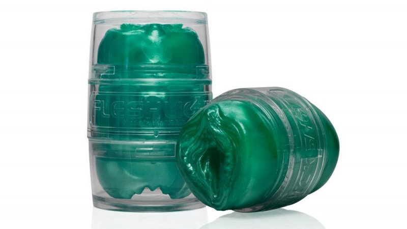 Fleshlight Quickshot Alien Lady/Butt - Metallic Green Freaks Male Masturbators | IRELAND TBYRI9285