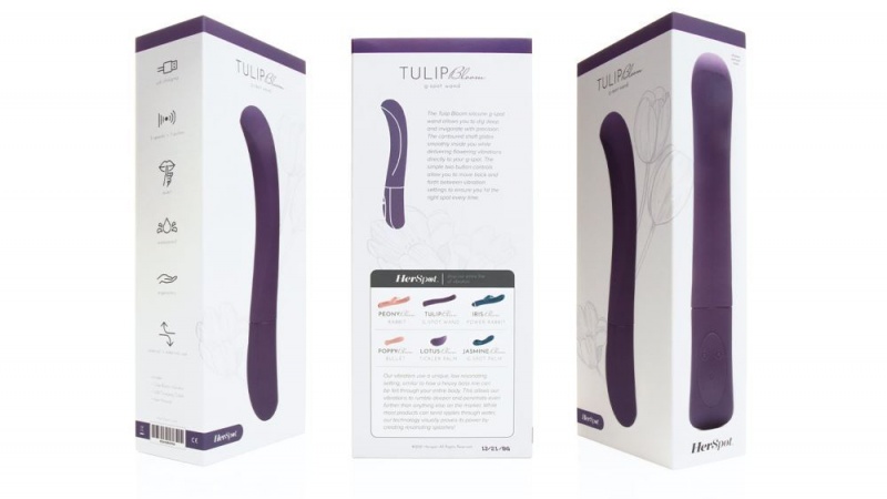 Fleshlight Tulip Bloom G-spot Wand Vibrators | IRELAND NXUPB2978